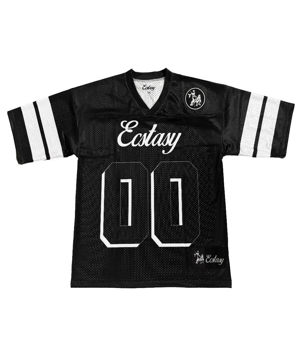 MESH STRIPED JERSEY